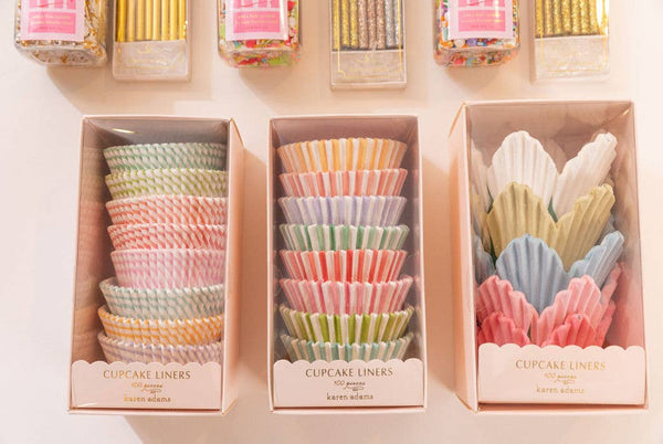 Cupcake Liners: Round Bold Stripe