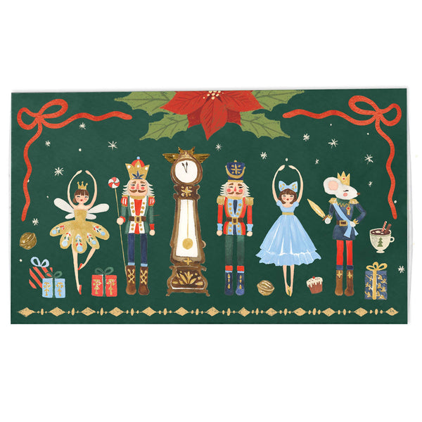 Double-sided Christmas Floral Match Box