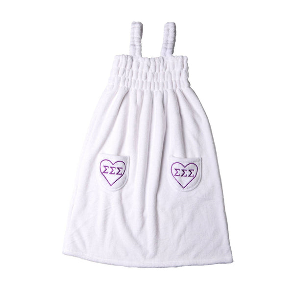 Sorority & Greek Sweet Heart Spa Robe