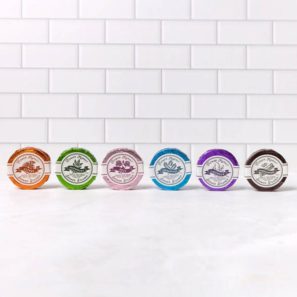 Aromatherapy Shower Steamers – Flower Market Scents: Lavender