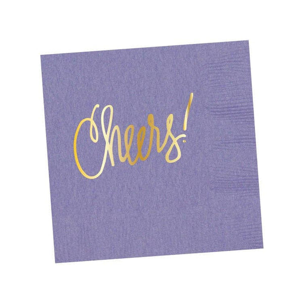 Cheers! | Napkins (18 colors): White