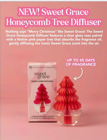 Pre-order!!!! Sweet grace scent Christmas tree diffuser