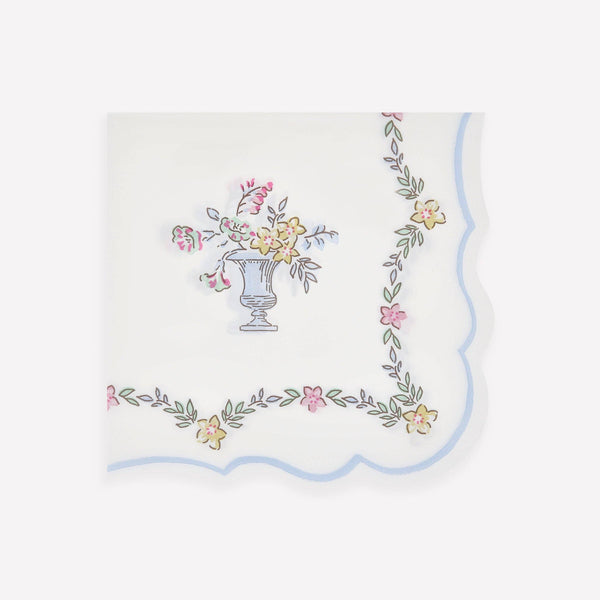 Chintz Border Large Napkins