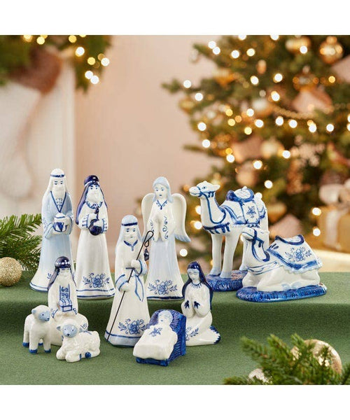 DELFT BLUE NATIVTY SET 11P