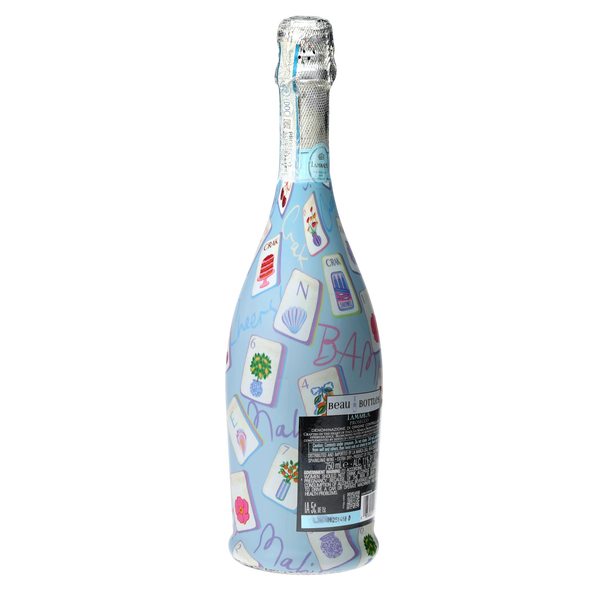 Beau Bottles Pastel Blue Mahjong - Prosecco Collection