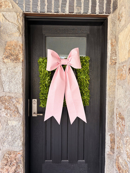 The Pink Pâtisserie Gingham Bow