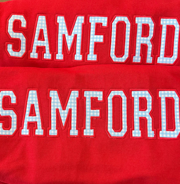 Samford Applique' Sweatshirt