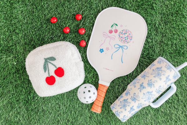 Blue Floral 40oz Tumbler with Spill Proof Lid and Flip Straw