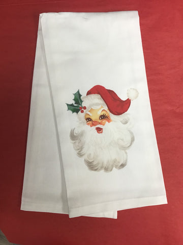 Santa Tea Towel
