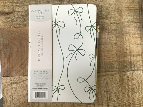 Bow Journal & Pen