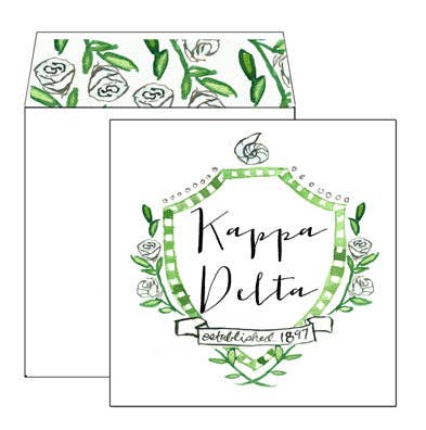 Sorority & Greek MOTIF Greeting Card