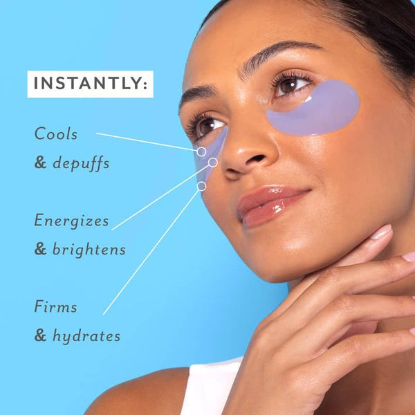 UNDER EYE Serve Chilled On Ice Cooling Depuffing Eye Mask