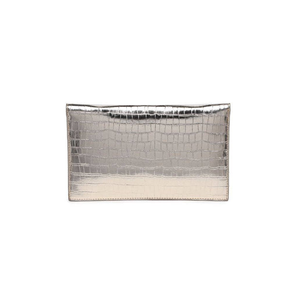 Katniss Clutch: Silver