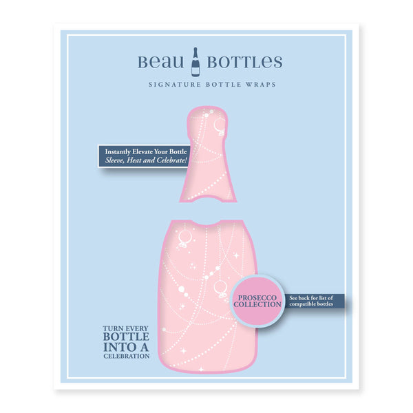 Beau Bottles Pink Pearls and Prosecco  - Prosecco Collection