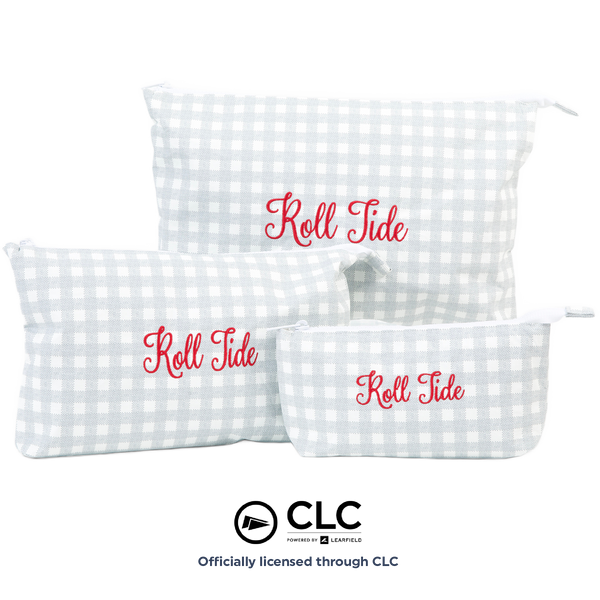 Alabama Tyvek® Zipper Pouches: Large