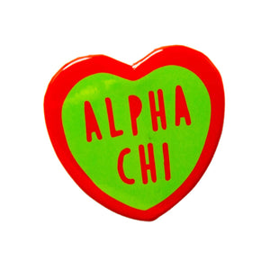 Sorority & Greek Sweet Heart Button