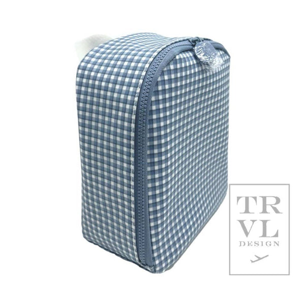 Bring It Lunch Bag - Rodeo Check Indigo: Rodeo Check Indigo