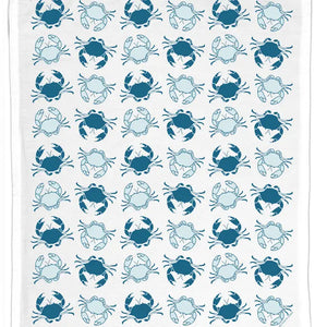 Blue Crabs, Organic Cotton Hand Towel Coast & Cotton