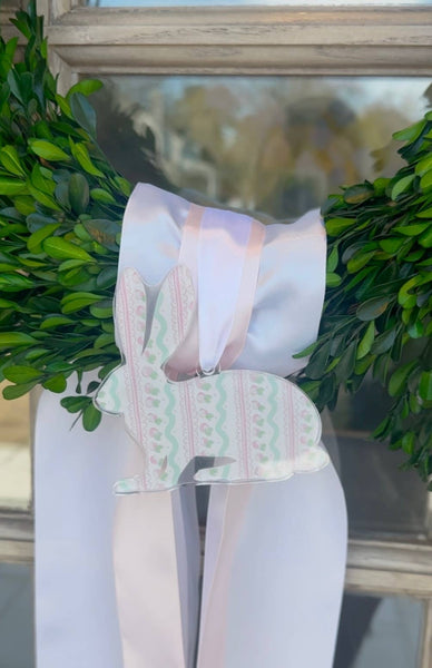 Pink Bunny Acrylic Charm