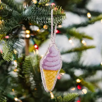 Needlepoint Icon Ornament