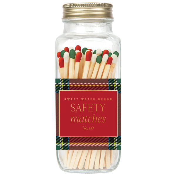 Holiday Safety Matches - 60 Count, Christmas Decor