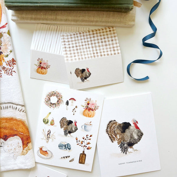 Thanksgiving turkey Card