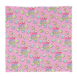 Colorful Mahjong Tiles Square