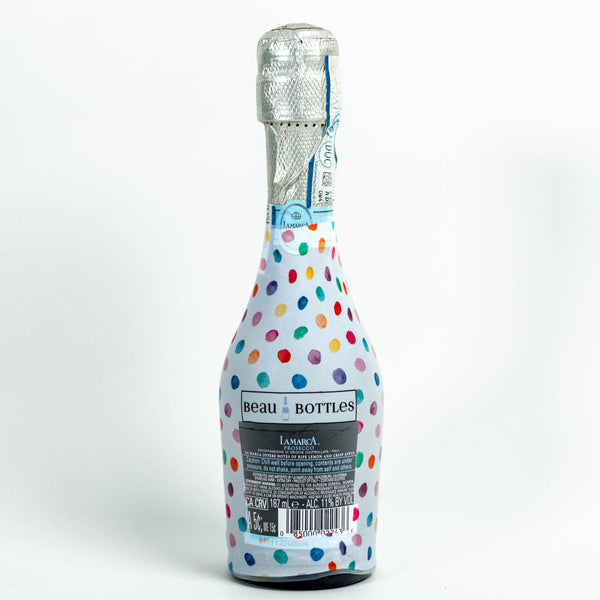 Beau Bottles Colorful Dots - MINI Prosecco Collection - Set of 6 (Wraps Only)