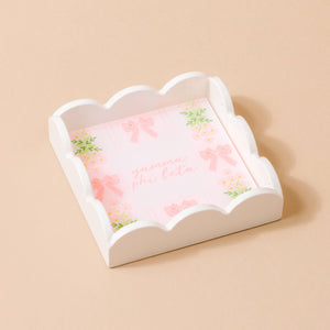 Sorority Scallop Trinket Tray