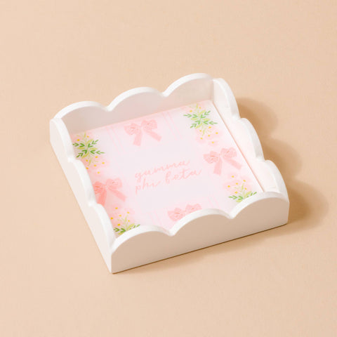 Sorority Scallop Trinket Tray