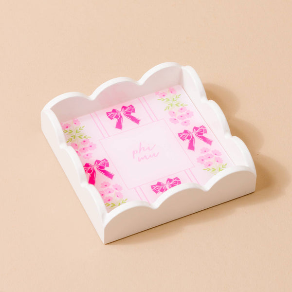 Sorority Scallop Trinket Tray