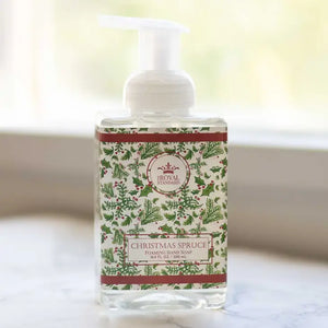 Christmas Spruce Foaming Hand Soap Winter Pine Scented 16.9 oz