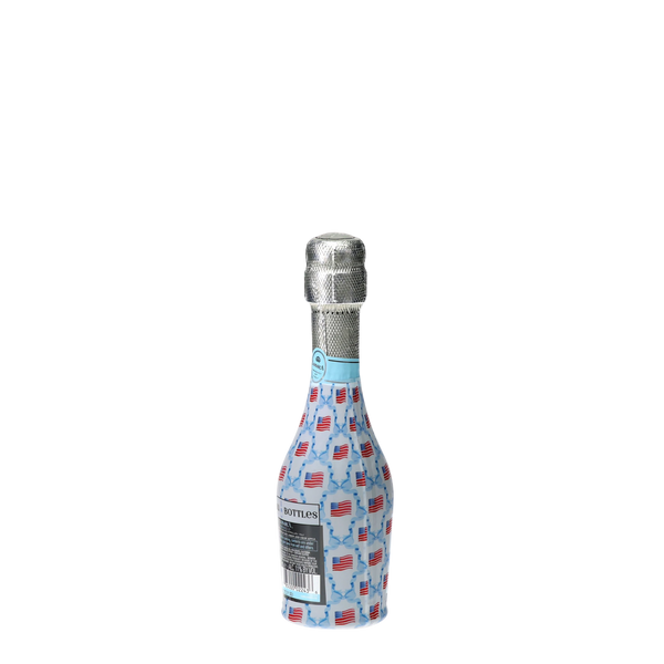 Beau Bottles Flags and Ribbons- MINI Prosecco Collection - Set of 6 (Wraps Only)
