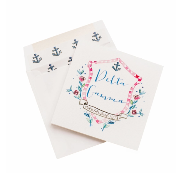 Sorority & Greek MOTIF Greeting Card