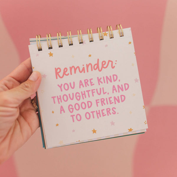 52 Weeks of Affirmations - Desk Flip Calendar