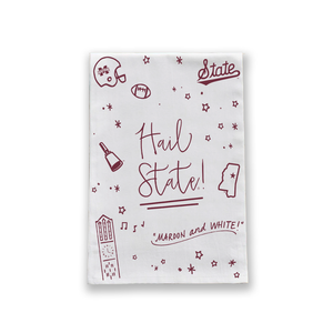 Mississippi State Confetti Tea Towel: MSS911242