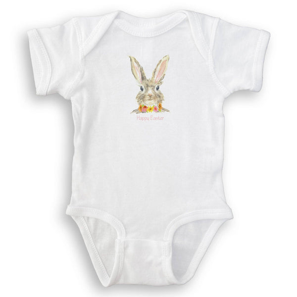 Easter Bunny: White Guest Towel / -