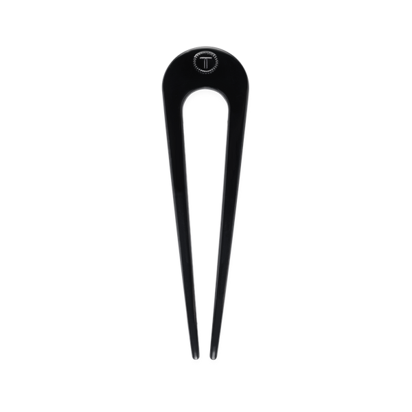 French Hair Pin Jet Black