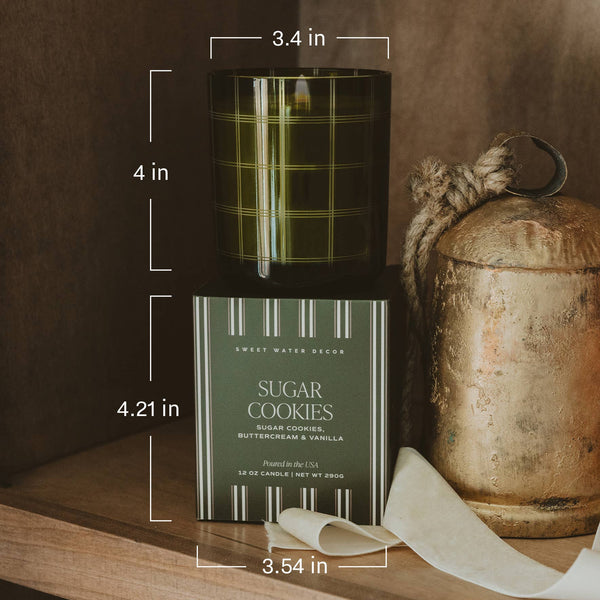 Fraser Fir 12 oz Boxed Soy Candle - Christmas Decor