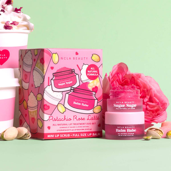 Pistachio Rose Latte Lip Care Set
