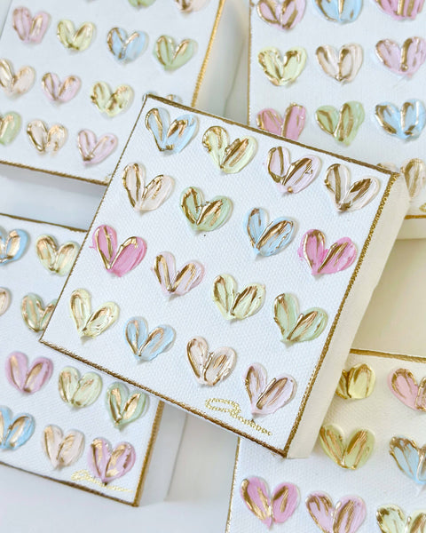 Candy Heart Canvas