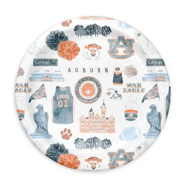 Auburn Paper Plates