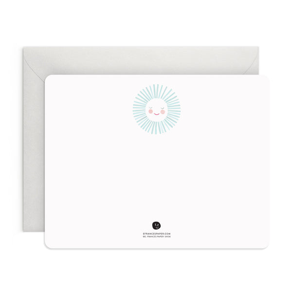 Blue Sunshine Flat Notes (Boxed set of 8 Notecards)