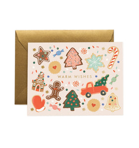 Rifle Paper Christmas Cookies Card