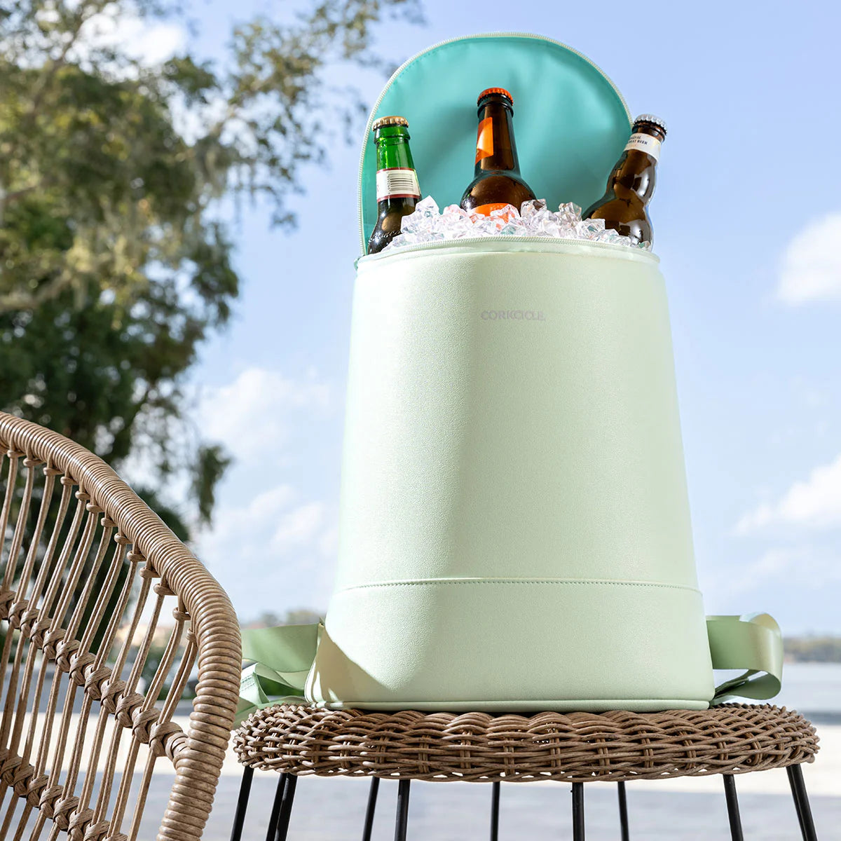 CORKCICLE Eola Bucket Cooler-Sage Mist