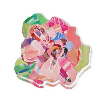 Lauren Dunn Full Bold Bloom Acrylic Block