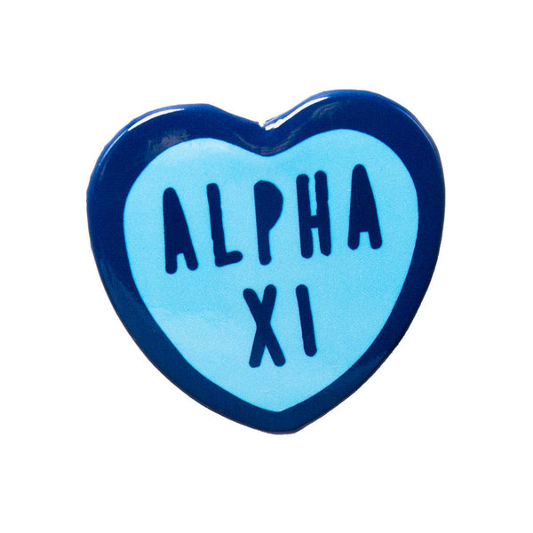 Sorority & Greek Sweet Heart Button