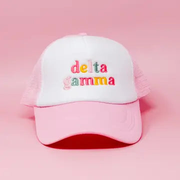Pink Sorority Trucker Hat