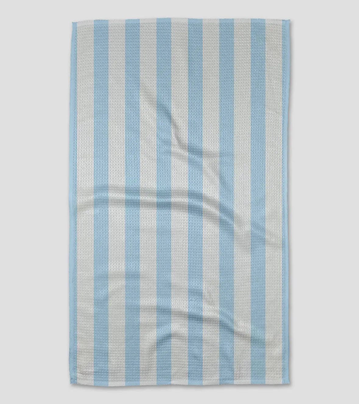 Sea side geometry kitchen towel
