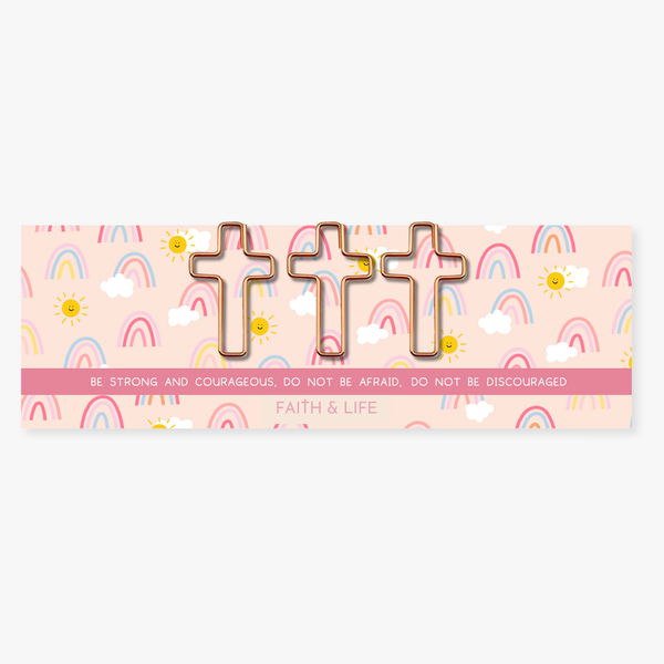 Cross Paperclip and Bookmark Set